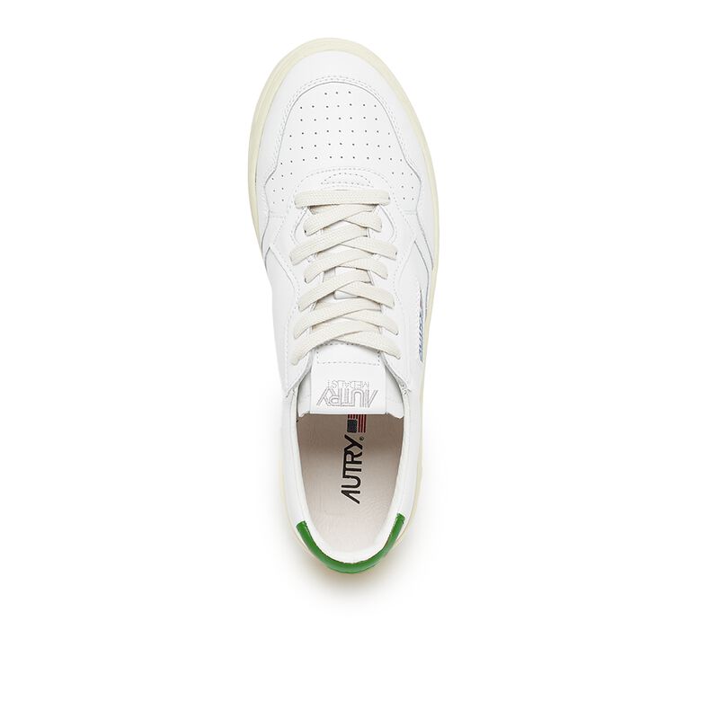 Autry 01 Low LL20 white/green