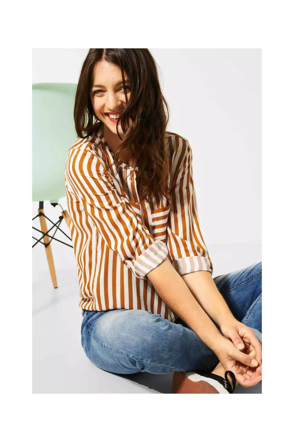 Street One Chemisiers Femme couleur marron