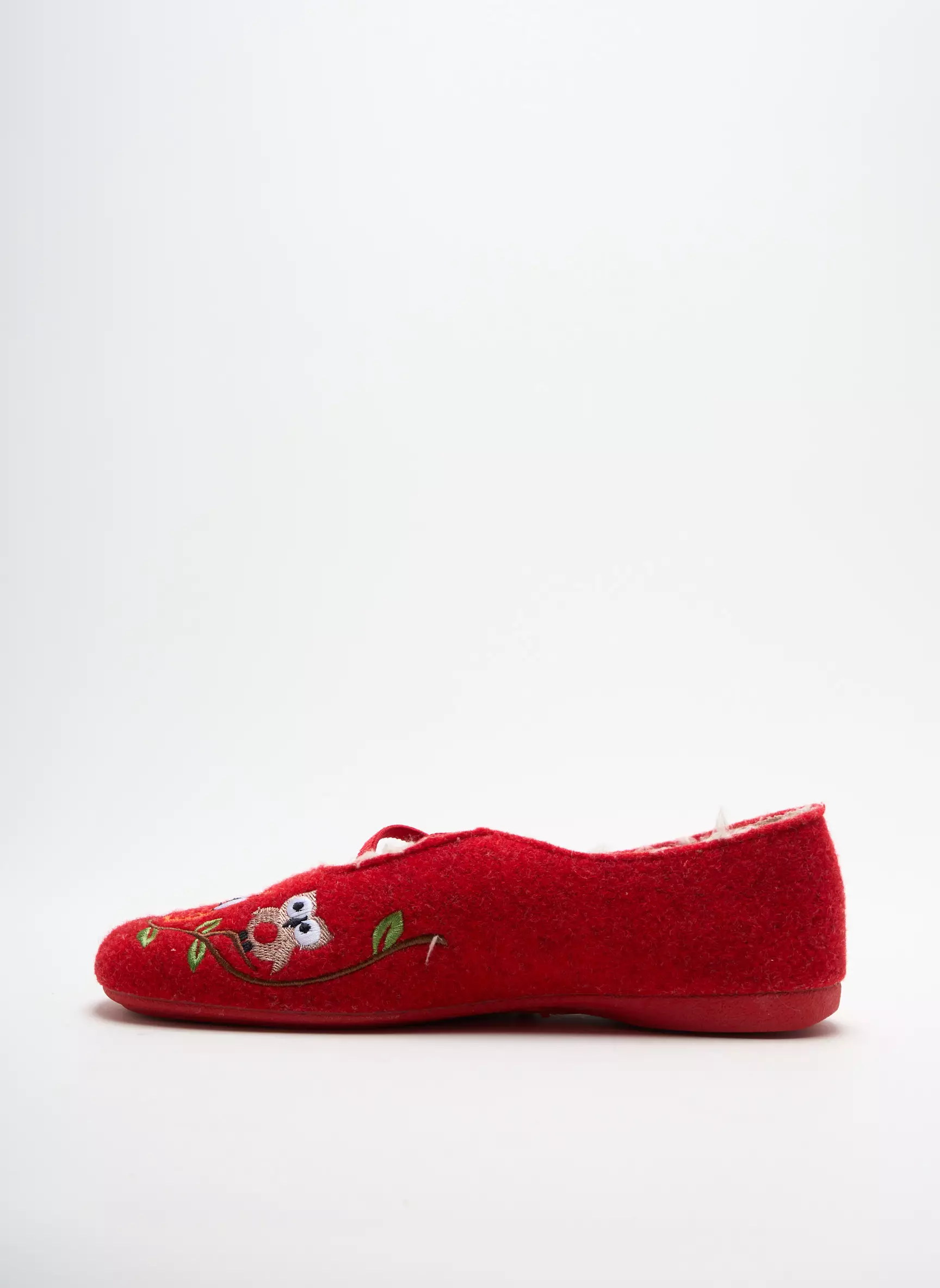 La Maison De L Espadrille Chaussons Femme couleur rouge