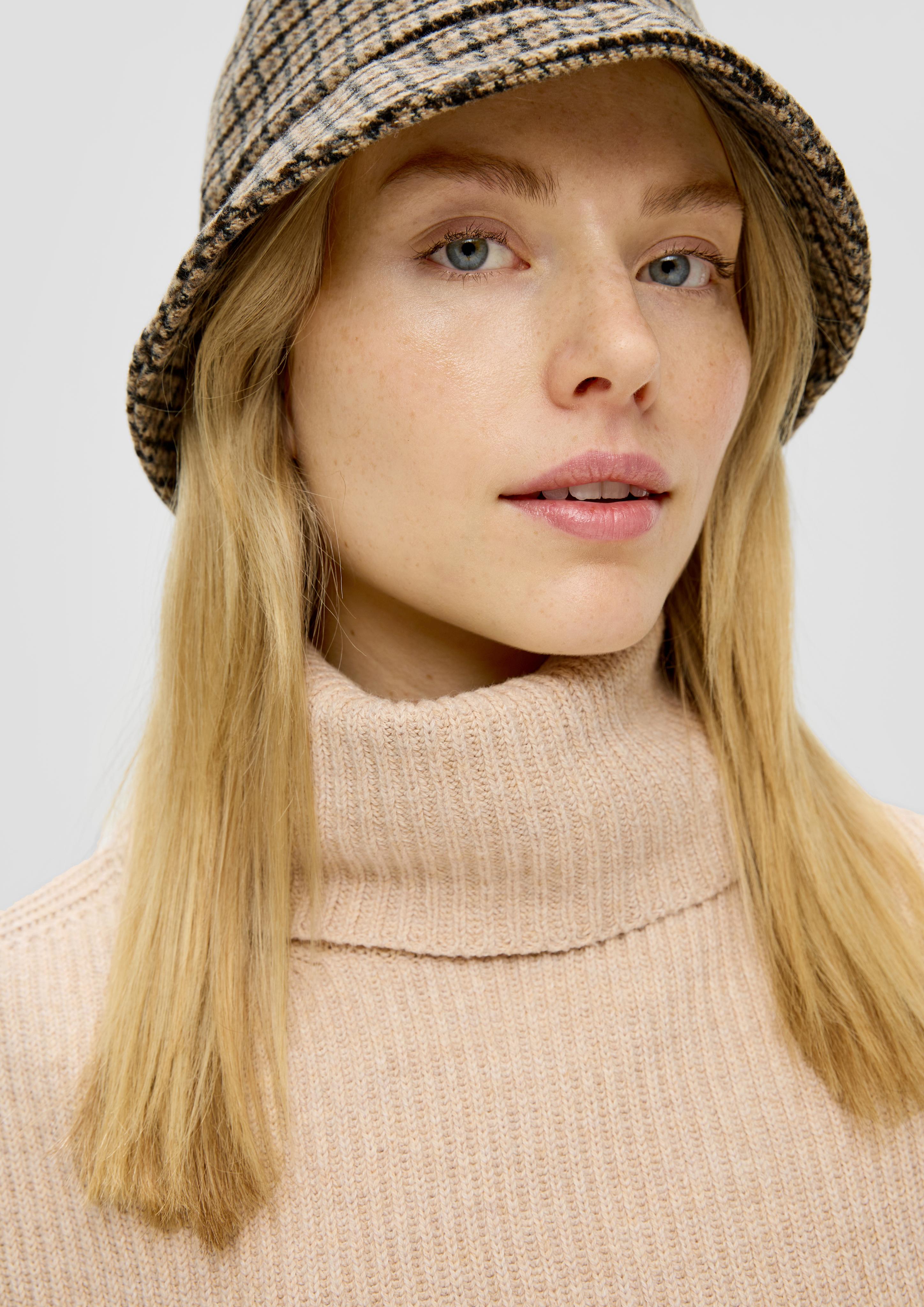 Strickpullunder aus Wollmix  2141824-81W8