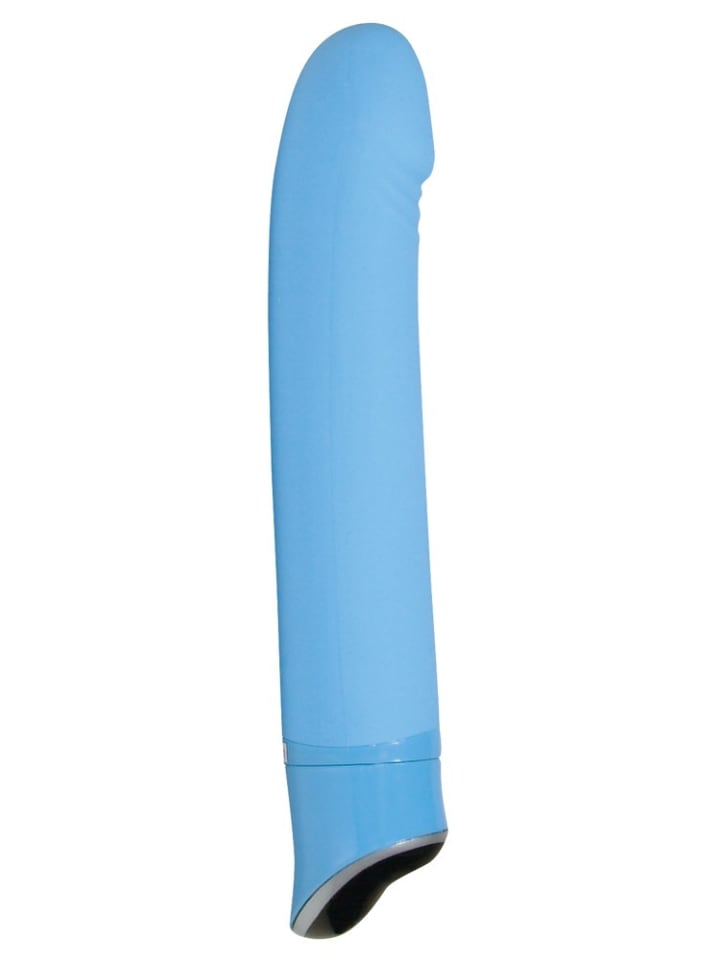 Sweet Smile Vibrator Happy in blau günstig kaufen 22 cm