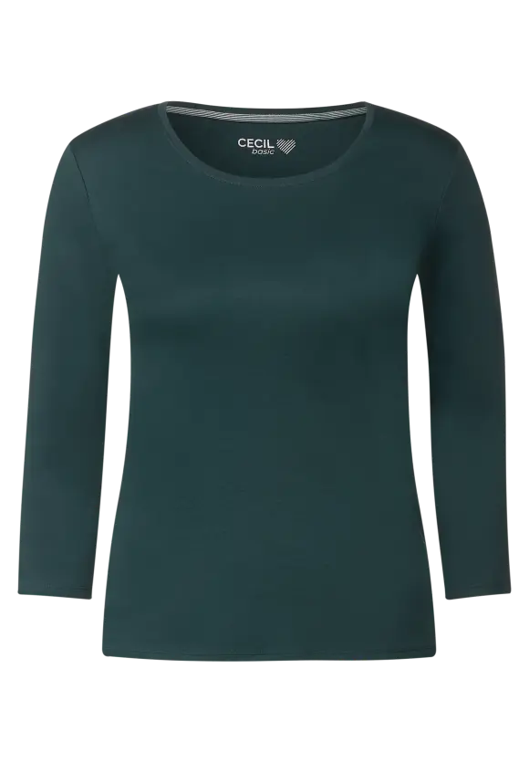 CECIL Basic Shirt mit Rundhals