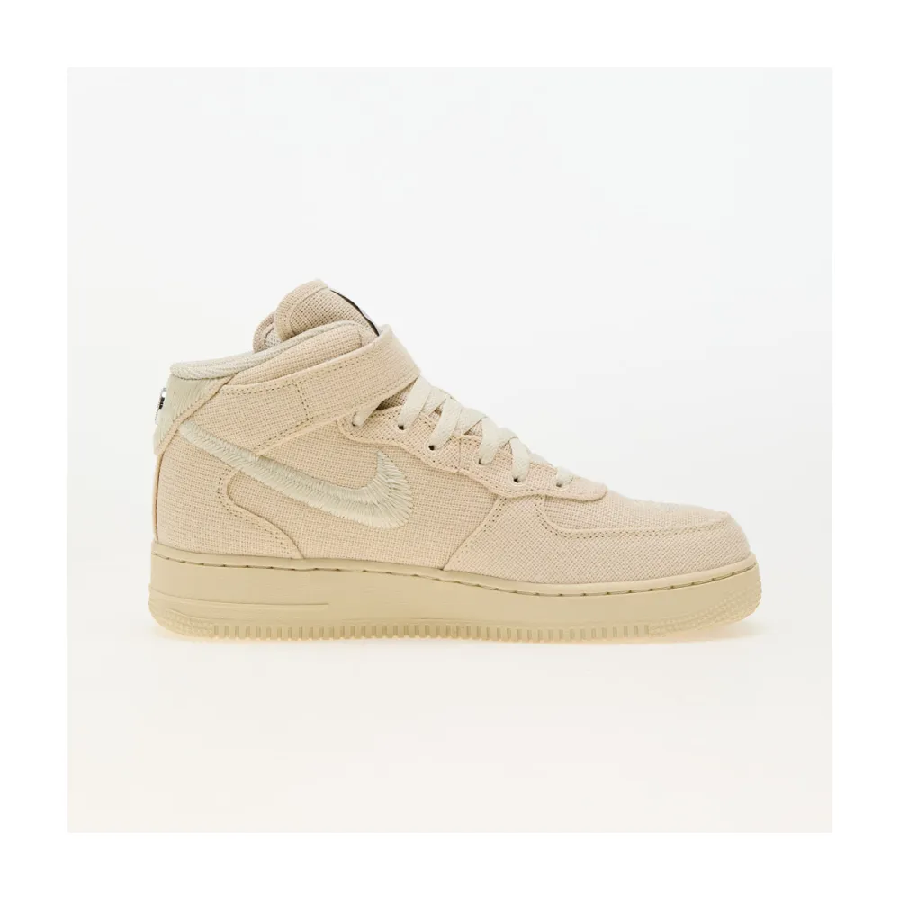 Nike Stussy x Air Force 1 Mid Fossil DJ7841-200 / braun