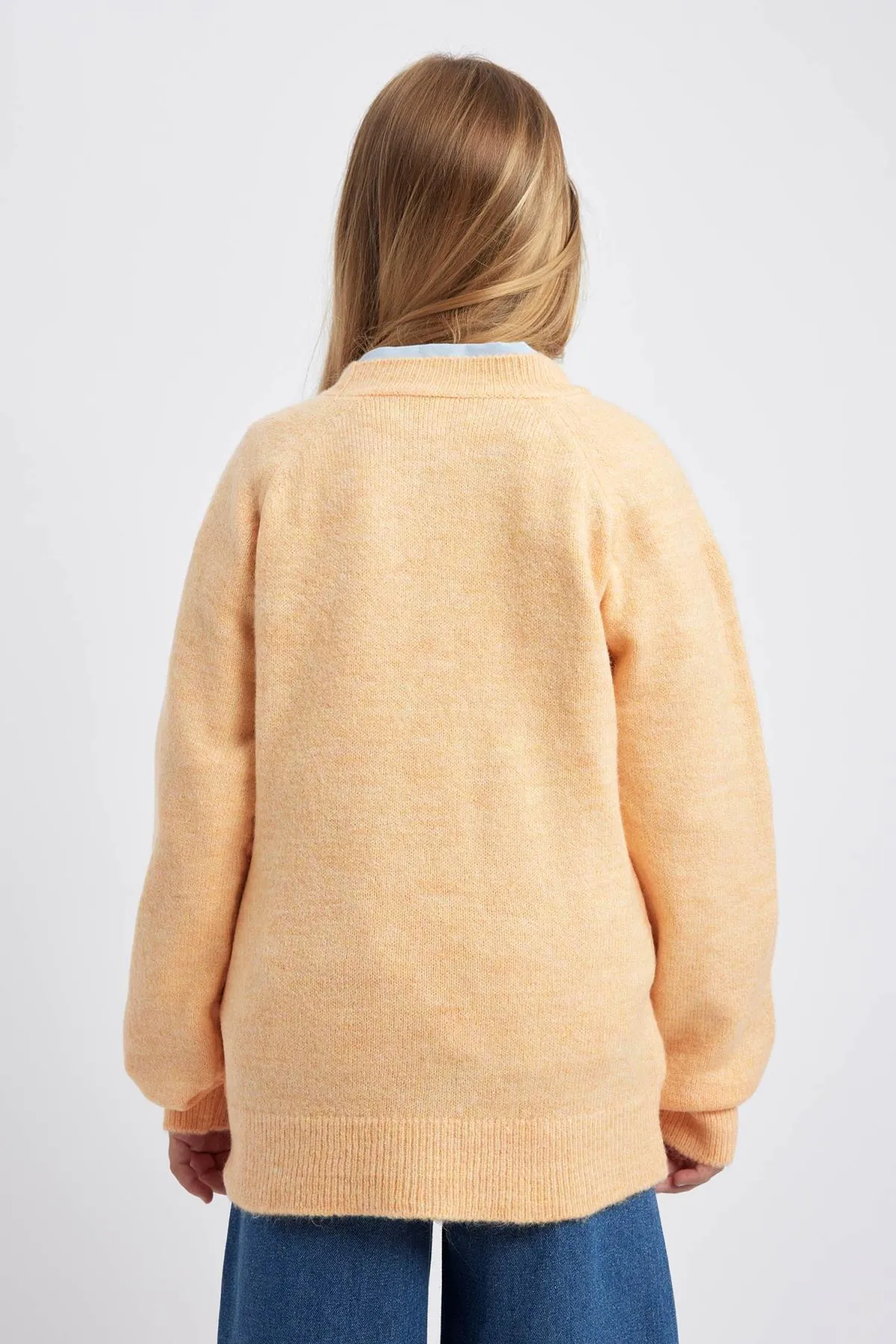DeFacto  Mädchenpullover mit Rundhalsausschnitt A2294a823wn