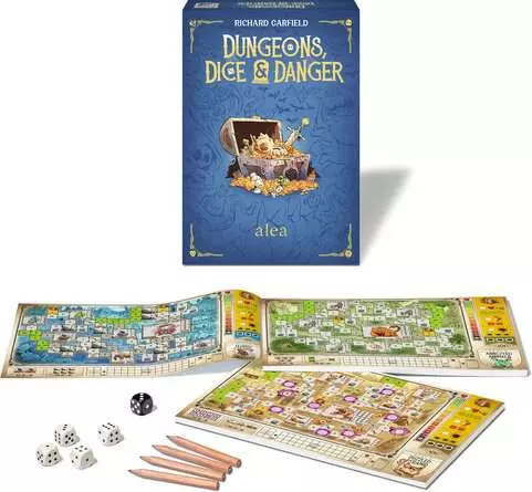 Dungeons, Dice and Danger - Spiel ab 12 Jahren