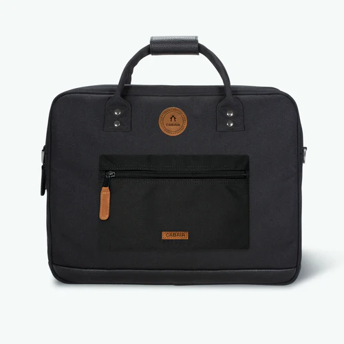 Berlin black laptop bag
