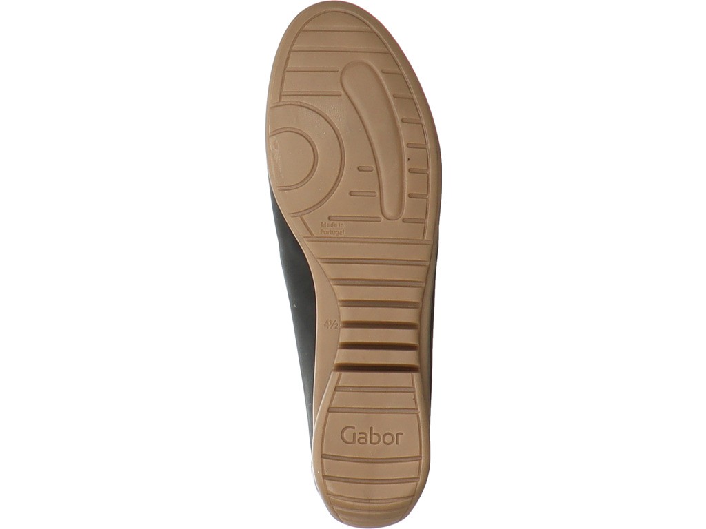 GABOR Freizeit Schnürer blau Gabor Fashion Mokassin 24.260.16 Blau