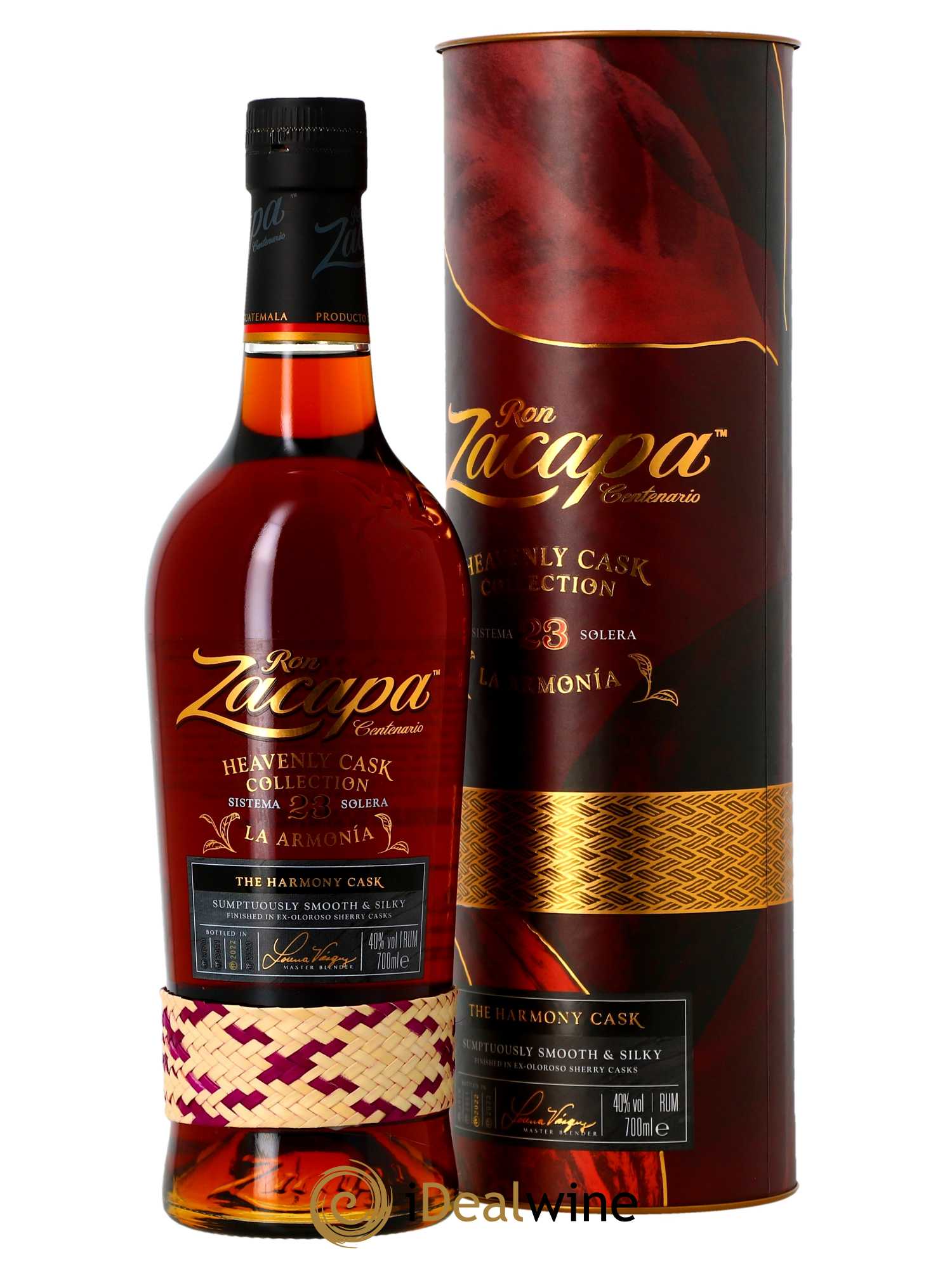 Rhum Zacapa Heavenly Cask Collection La Armonia (70cl)  - Lot de 1 Bouteille