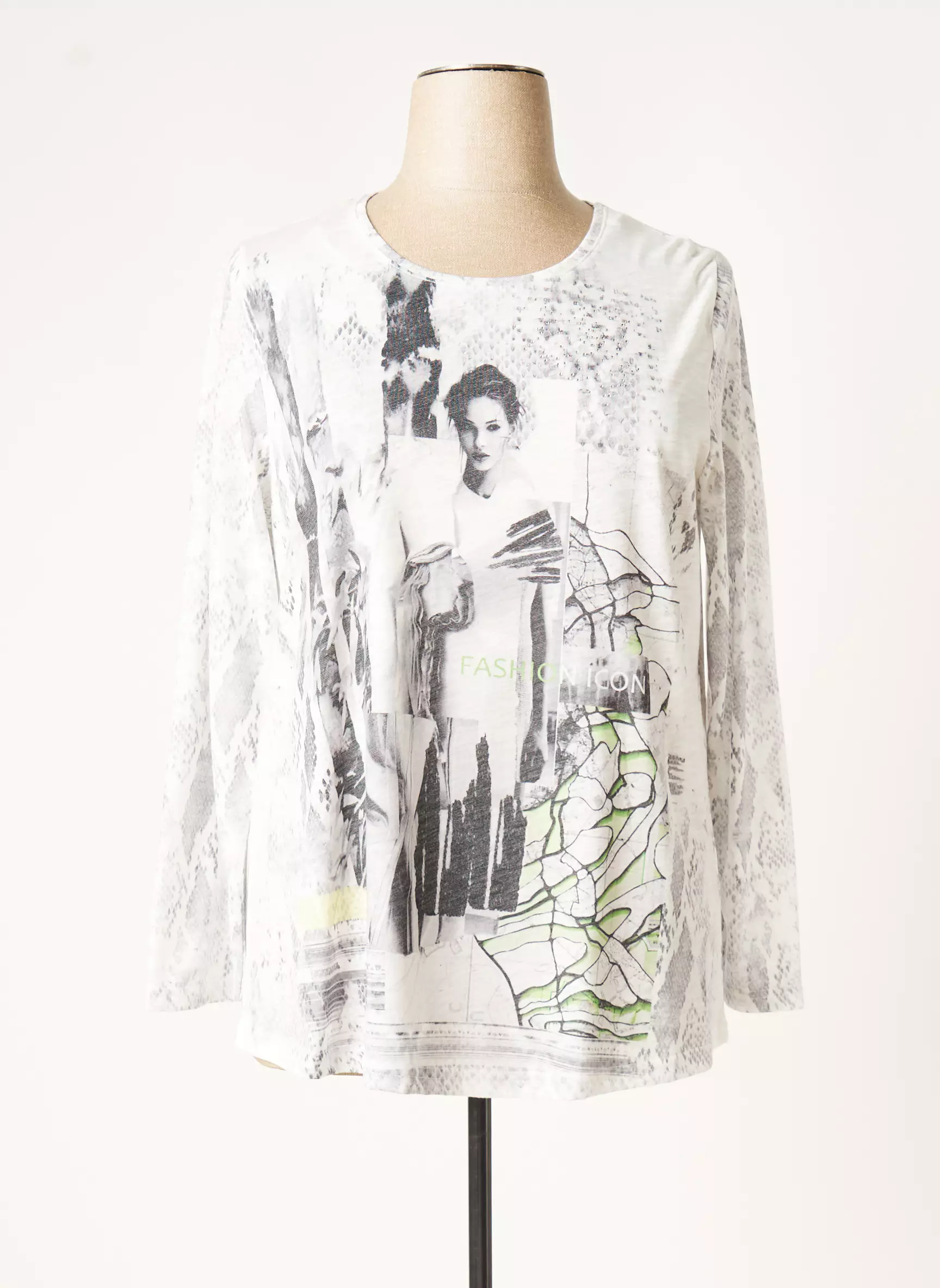 Chalou Tshirts Femme couleur gris