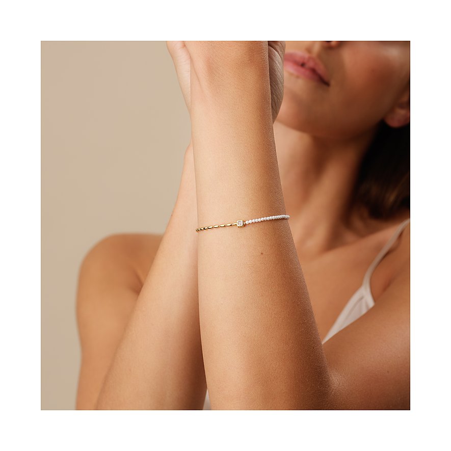 JETTE Armband NUGGET PEARL