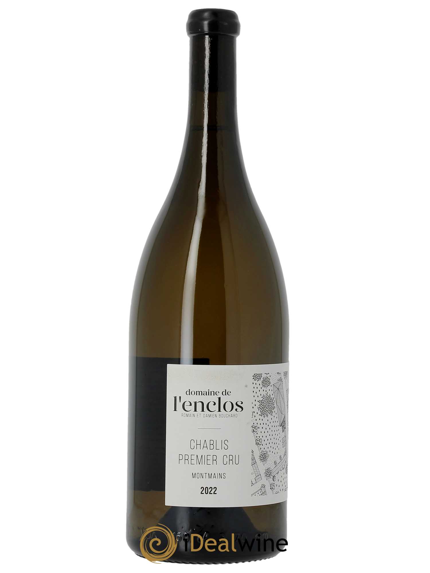 Chablis 1er Cru Montmains Domaine de l'Enclos  2022 - Lot de 1 Magnum