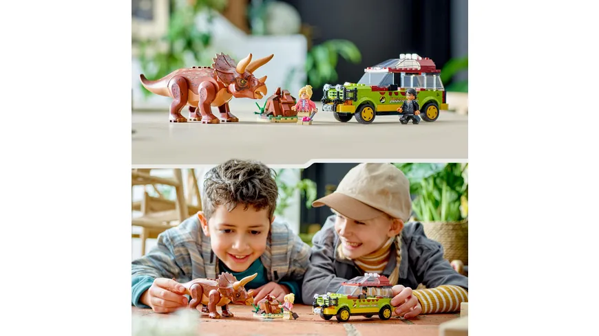 LEGO Jurassic Park 76959 Triceratops-Forschung