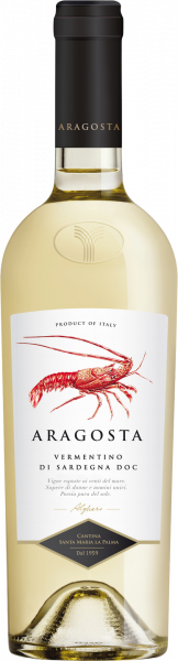 Santa Maria La Palma Vermentino di Sardegna DOC Aragosta Italien trocken