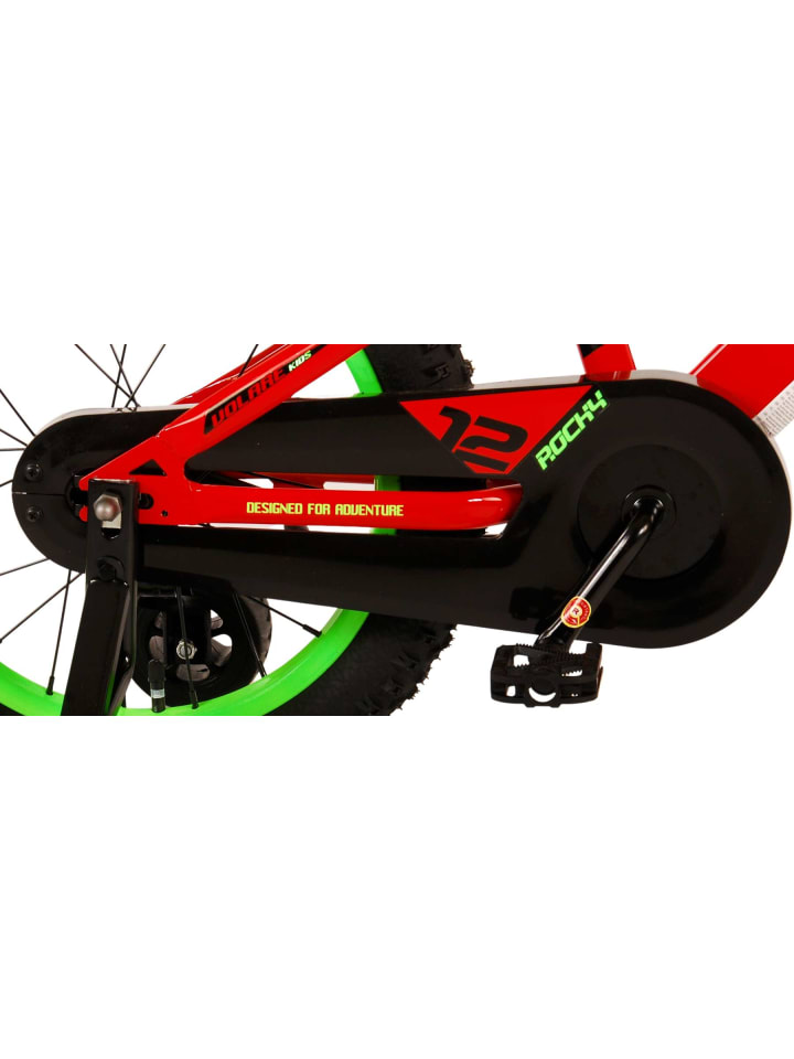 Volare Kinderfahrrad Rocky Fahrrad für Jungen 16 Zoll Kinderrad in Rot 4 Jahre günstig kaufen onesize