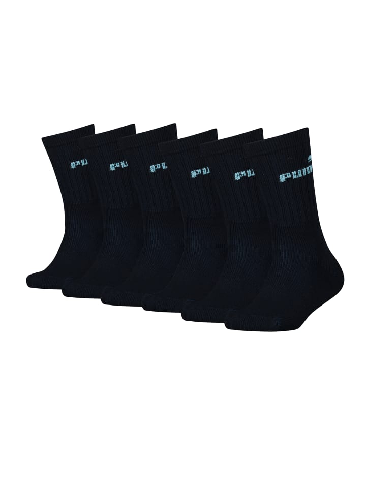 Puma Socken PUMA JUNIOR CREW 6P in Black günstig kaufen