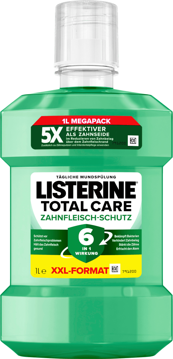 Mundspülung Total Care Zahnfleischschutz XXL Größe, 1 l