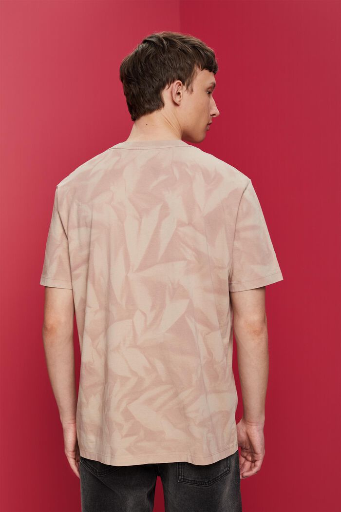 Rundhals-T-Shirt, 100 % Baumwolle
