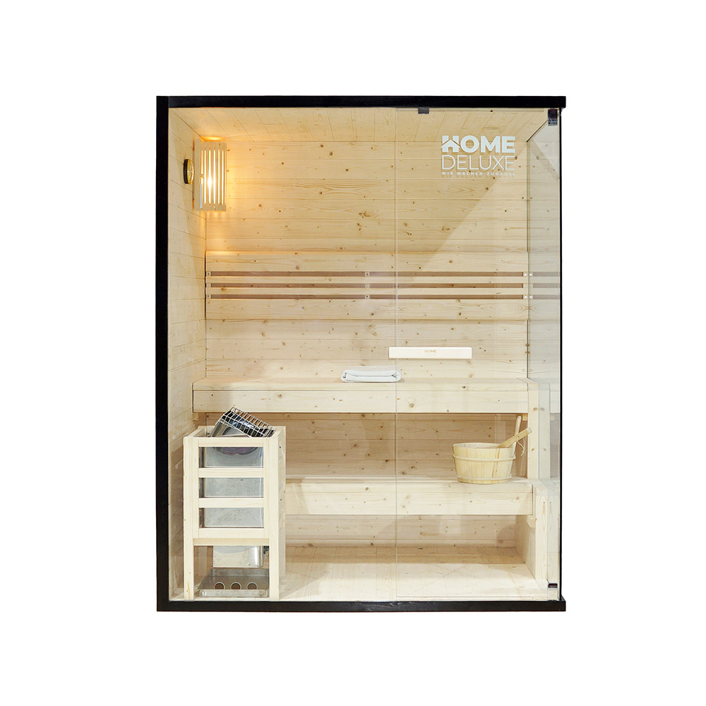 Home Deluxe Traditionelle Sauna SHADOW - L