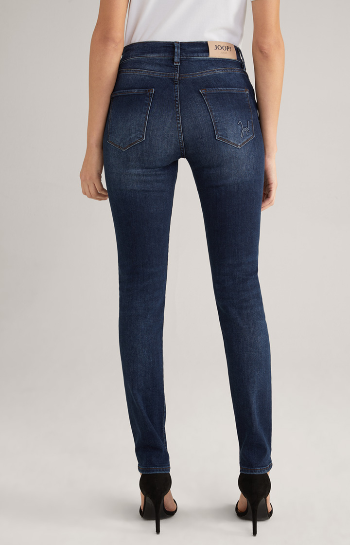 Slim-Jeans Sol in Dark Blue Washed