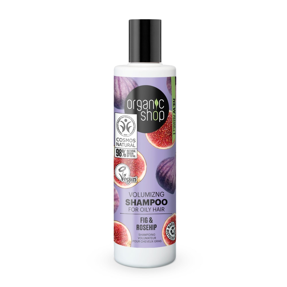 organic shop Shampoing cheveux gras Figue CynorhodonVegan Naturel Shampoing