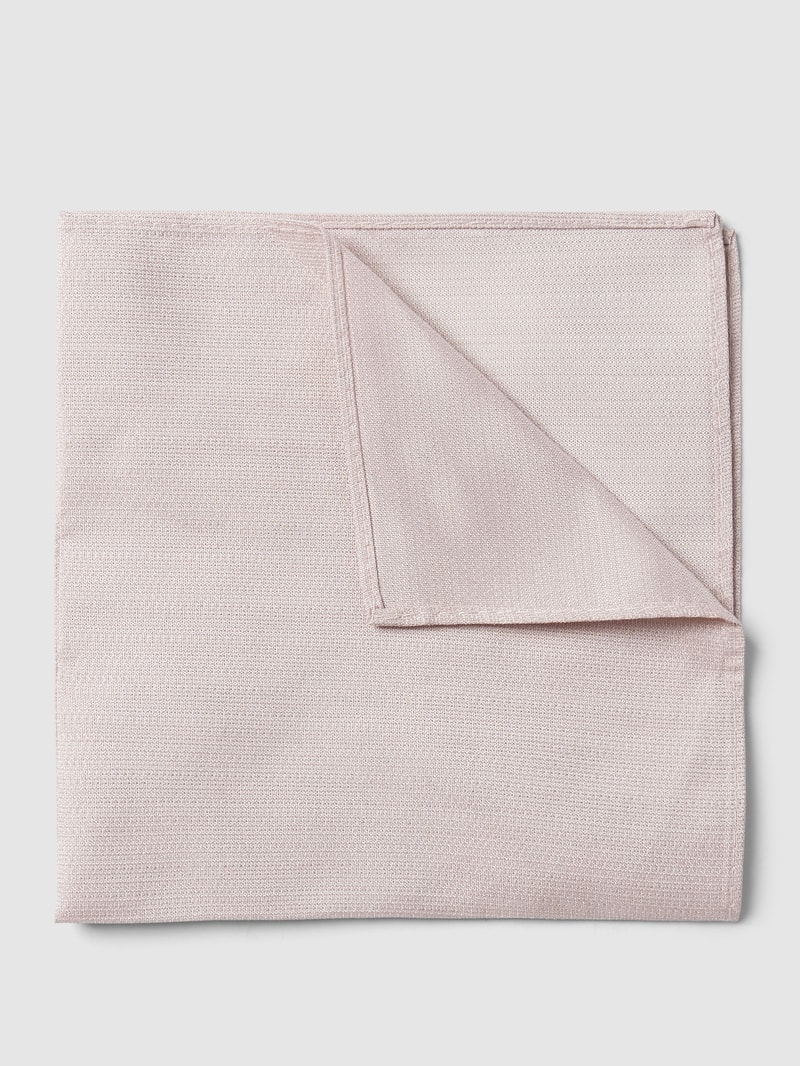 Krawatte und Einstecktuch im Set in mauve