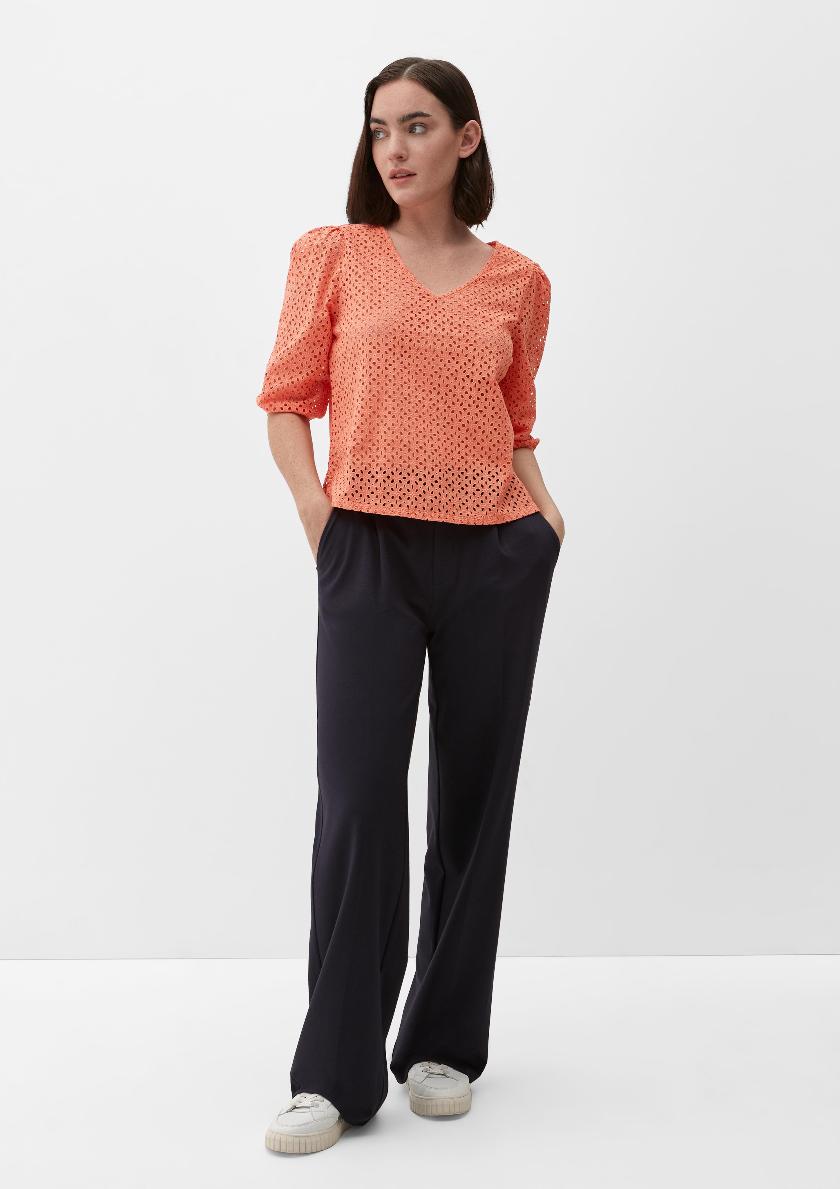 Bluse aus Broderie Anglaise  2128356-27L4