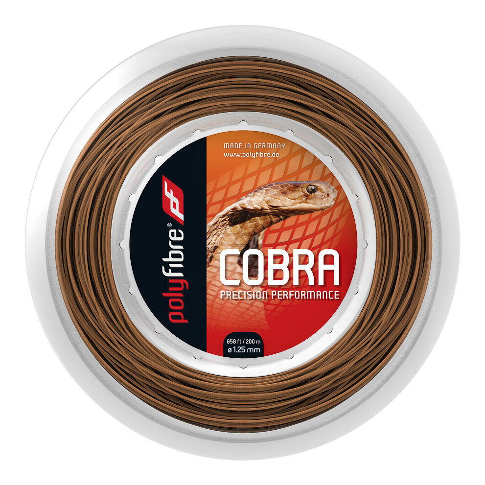 Cobra Beige/braun Saitenrolle 200m - Beige