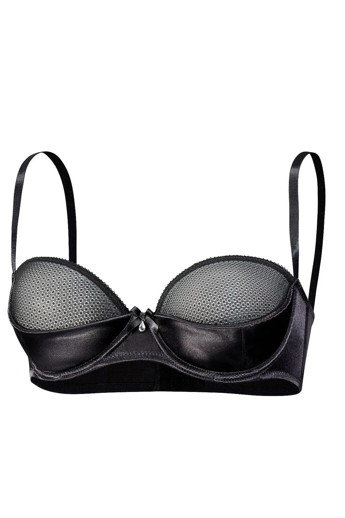 PETITE FLEUR GOLD  BH - Schwarz - Unifarben