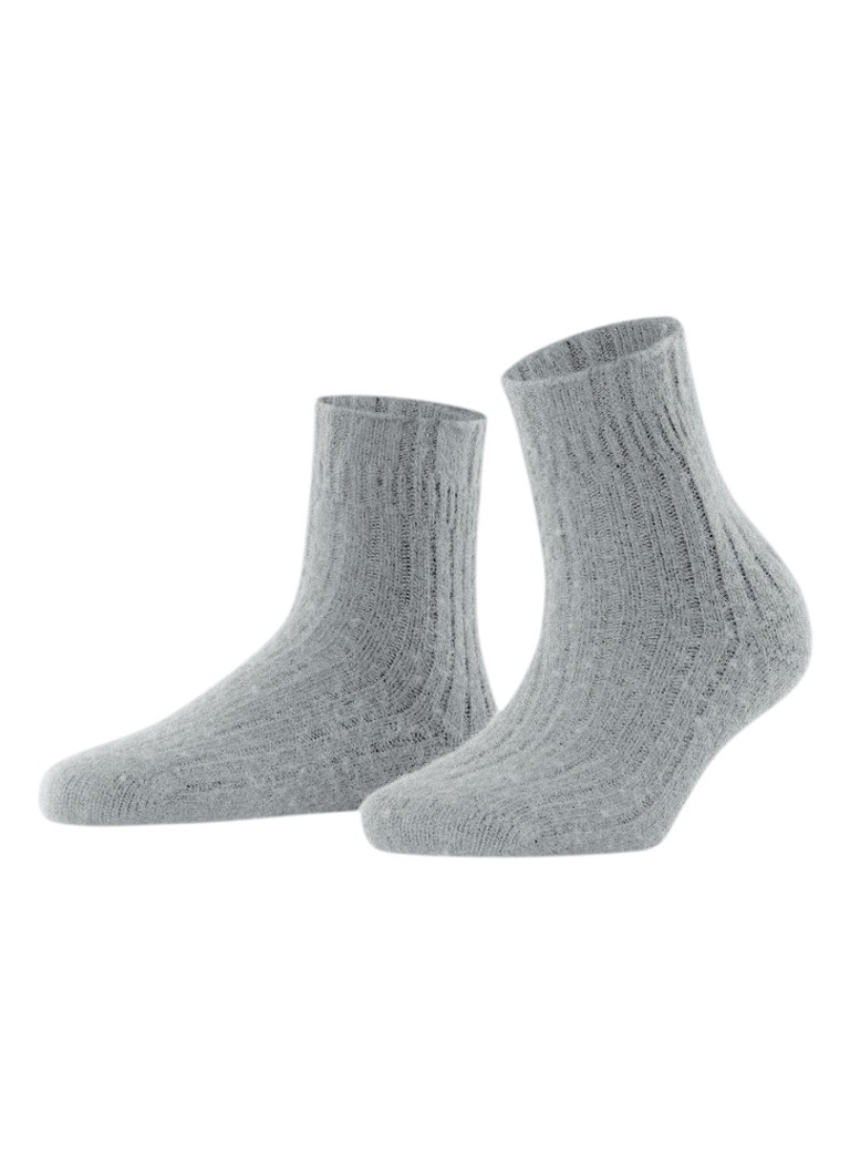 Falke Bedsock Rib zeķes no vilnas maisījuma