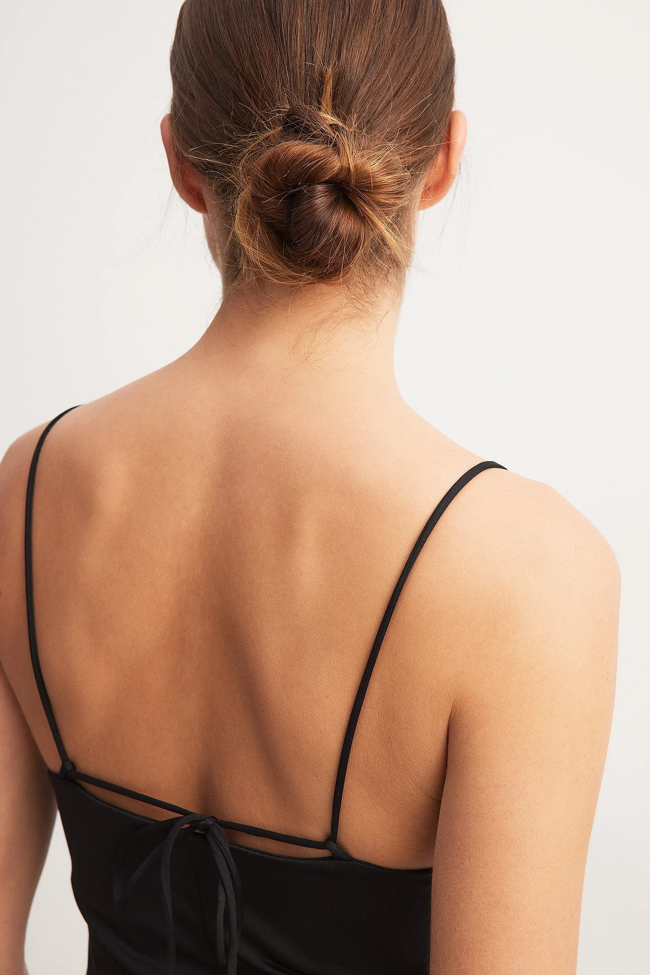 Geschnürtes Maxikleid