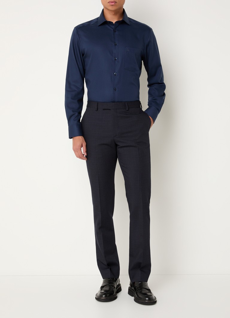 Olymp Luxor modern fit shirt with chest pocket