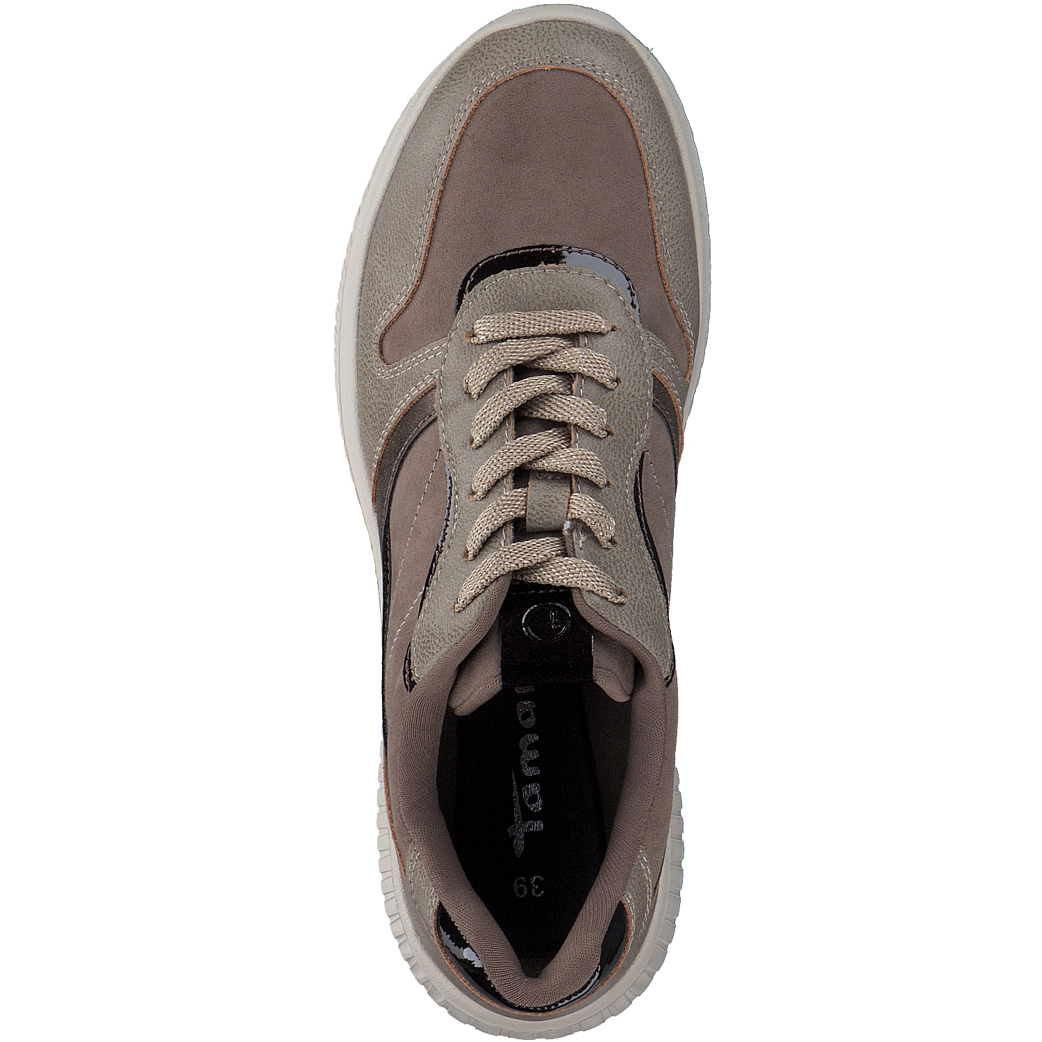 Tamaris 23746, Sneakers Low, Damen, Beige (Taupe)