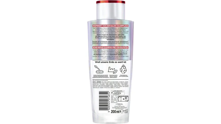 Elvital Shampoo Bond Repair 200 ml