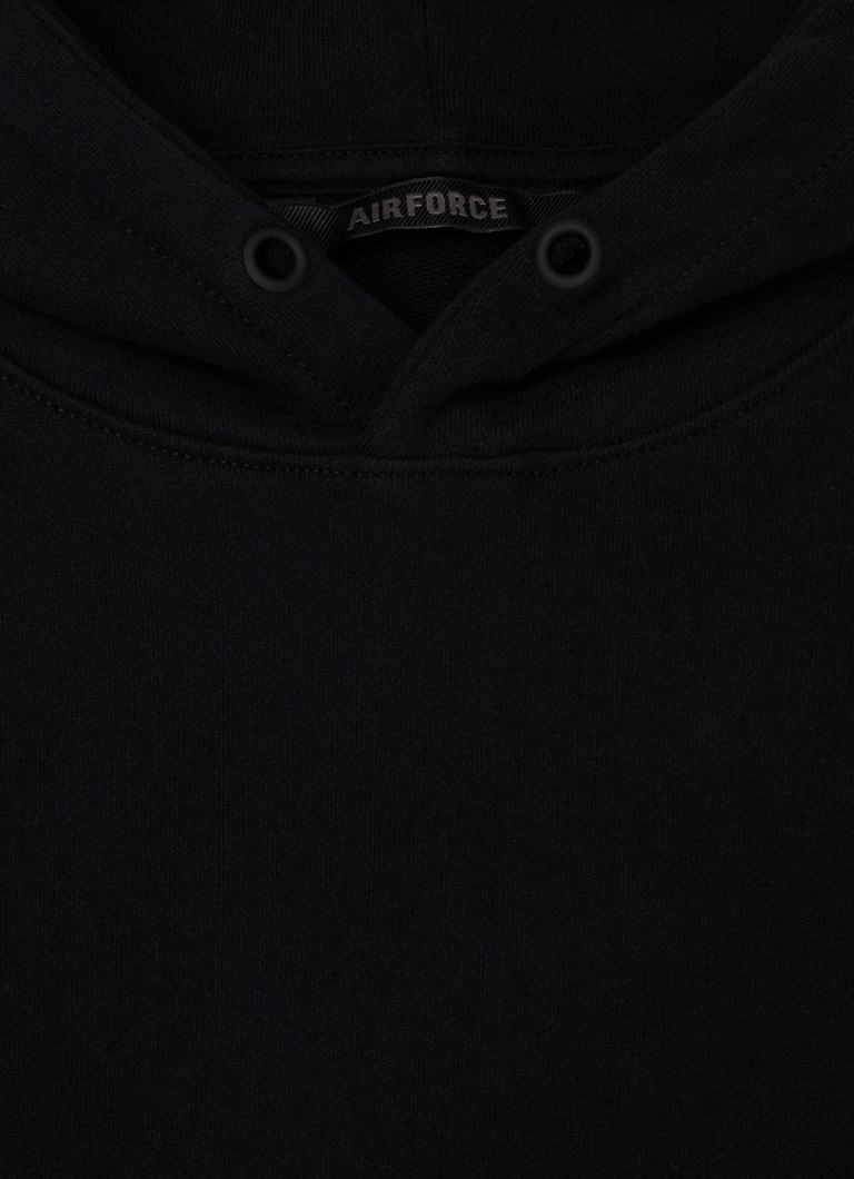 Airforce-huppari, jossa logobrodeeraus