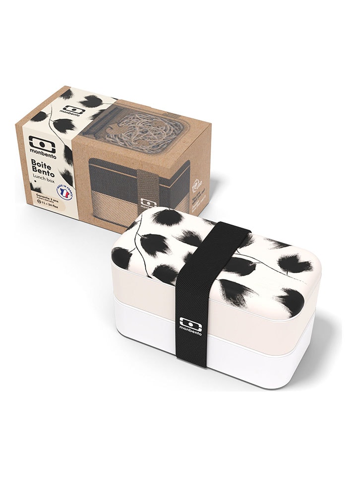 Monbento Lunchbox in Creme/ Schwarz  - 1 l günstig kaufen onesize