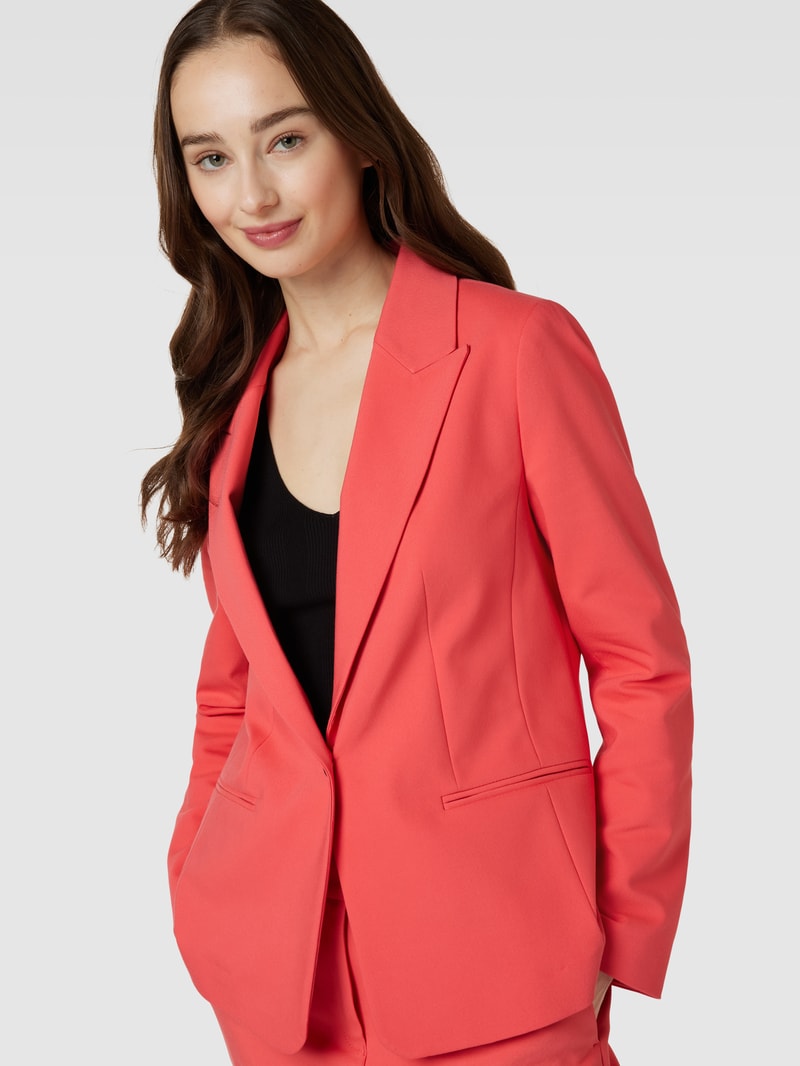 Blazer mit Reverskragen in rot