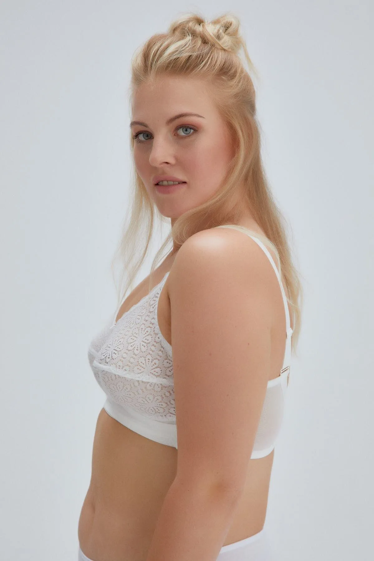Dagi  Ecru Larisa Bügelloser, besonders bequemer BH