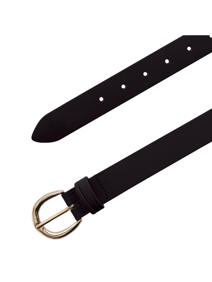 Tamaris Gürtel Leder in schwarz günstig kaufen