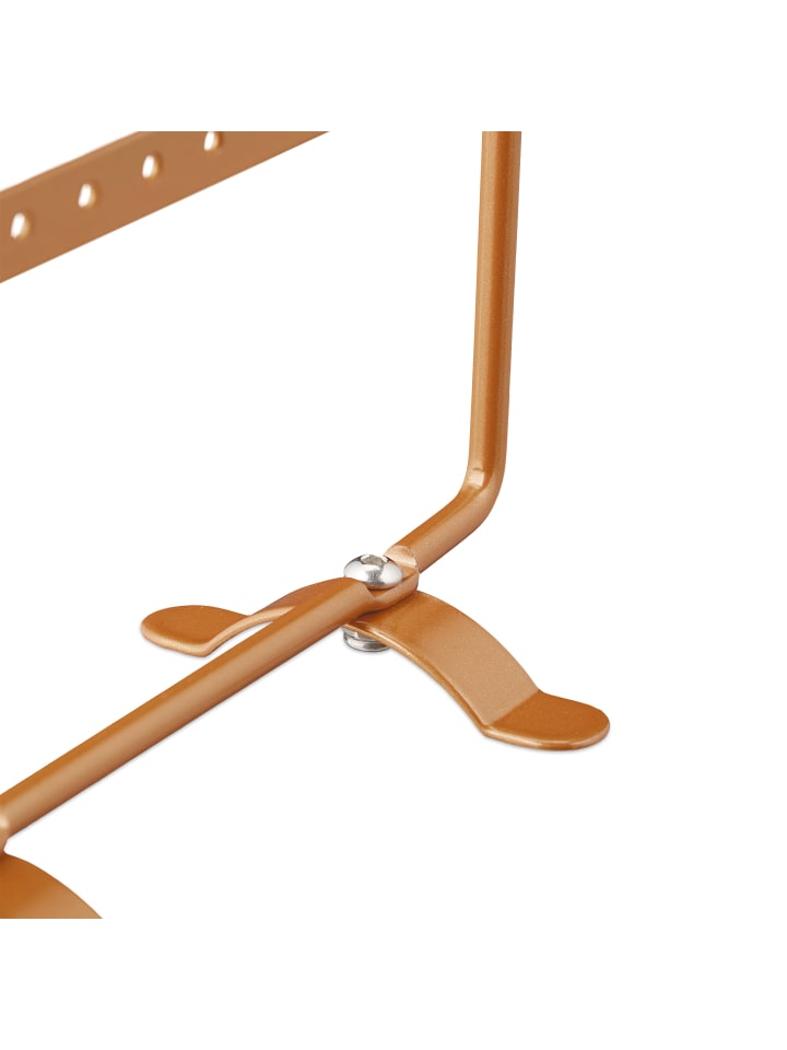 relaxdays Ohrringhalter in Bronze - (B)16,5 x (H)30,5 x (T)6,5 cm günstig kaufen onesize