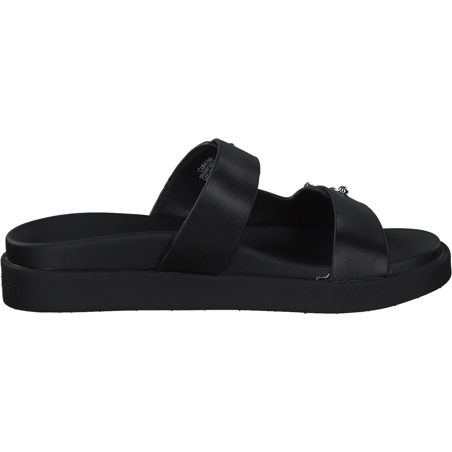 Calvin Klein HW0HW01155+HW0HW01156, Pantoletten, Damen, Schwarz