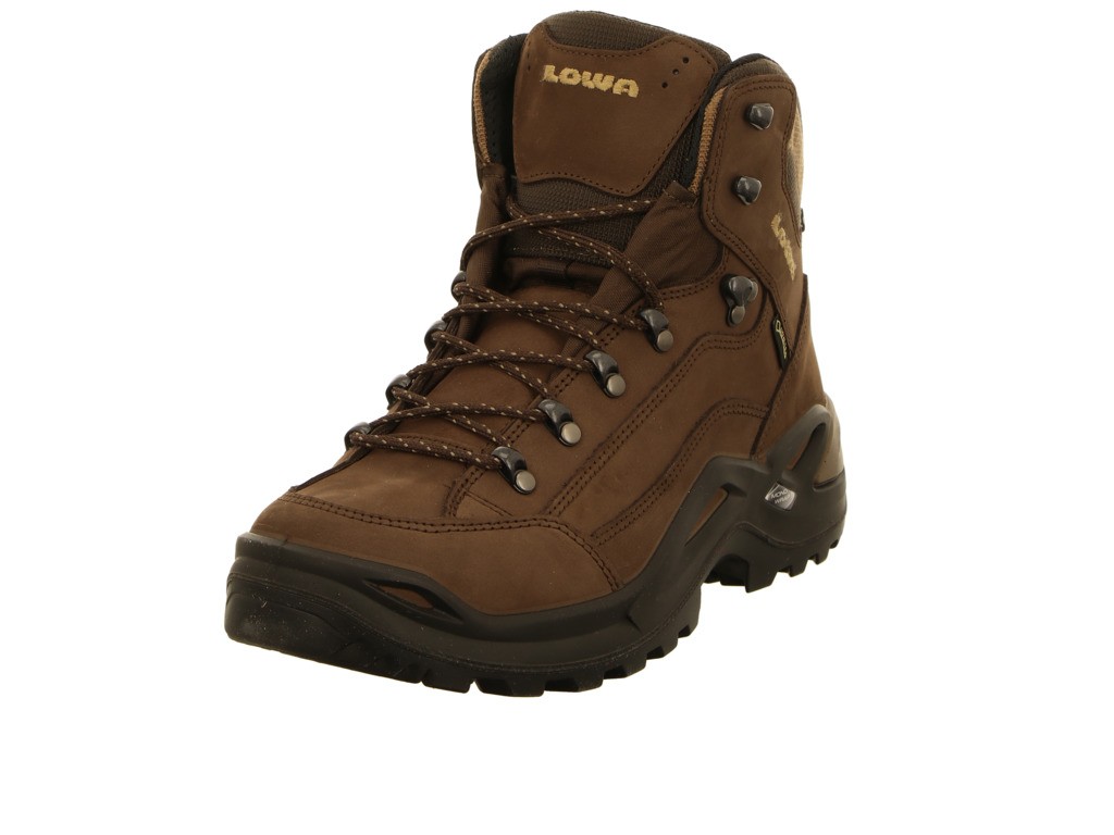 LOWA Freizeit Schnürer braun Renegade GTX MID