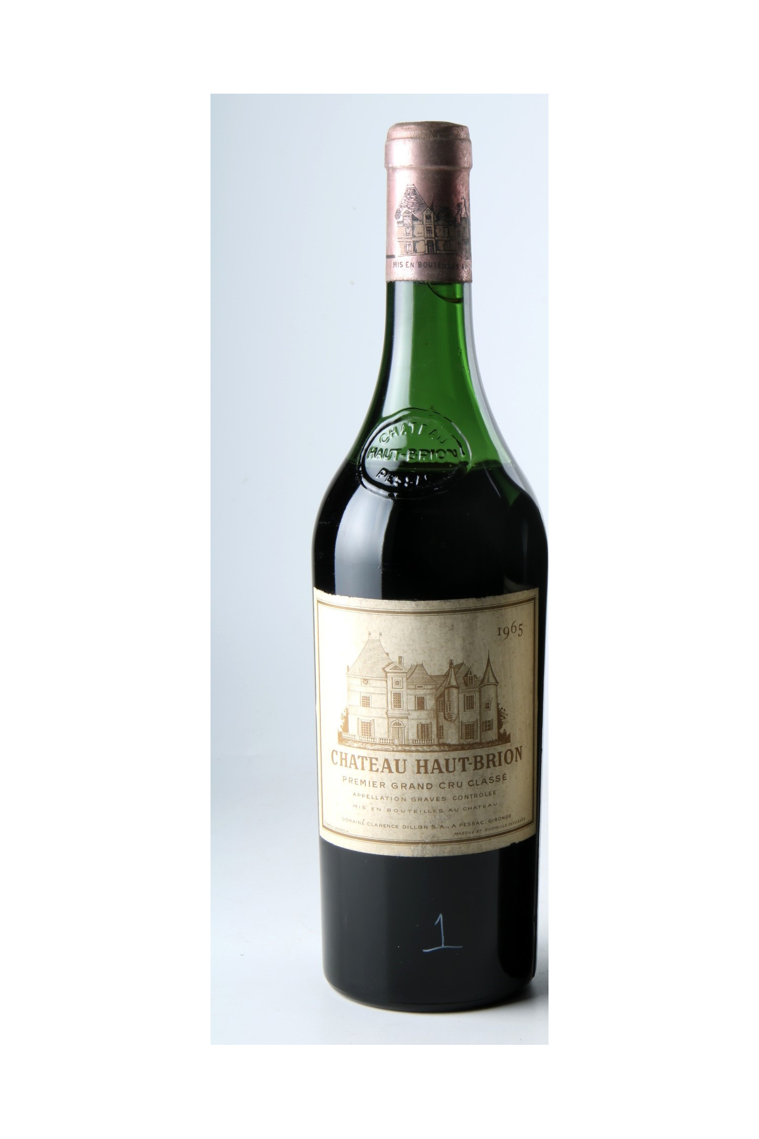 Château Haut Brion 1965, Pessac Leognan
