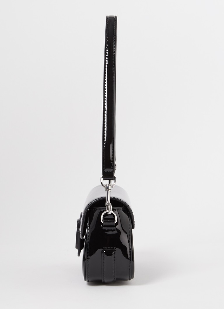 Marc Jacobs Patent Leather Shoulder Bag with Detachable Shoulder Strap