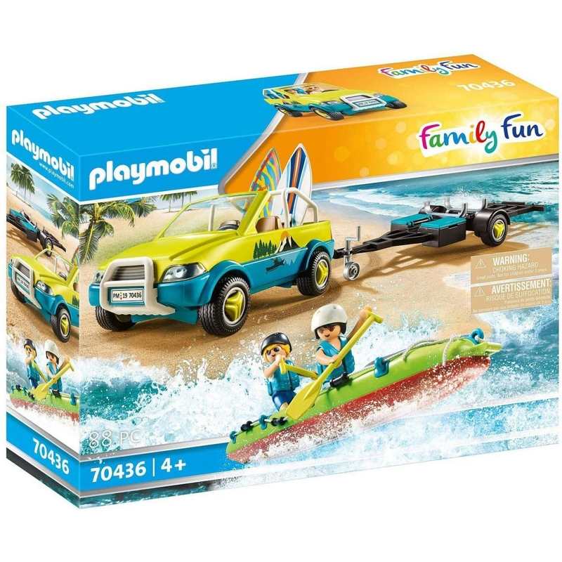 70436 Voiture avec canoë Playmobil Family Fun