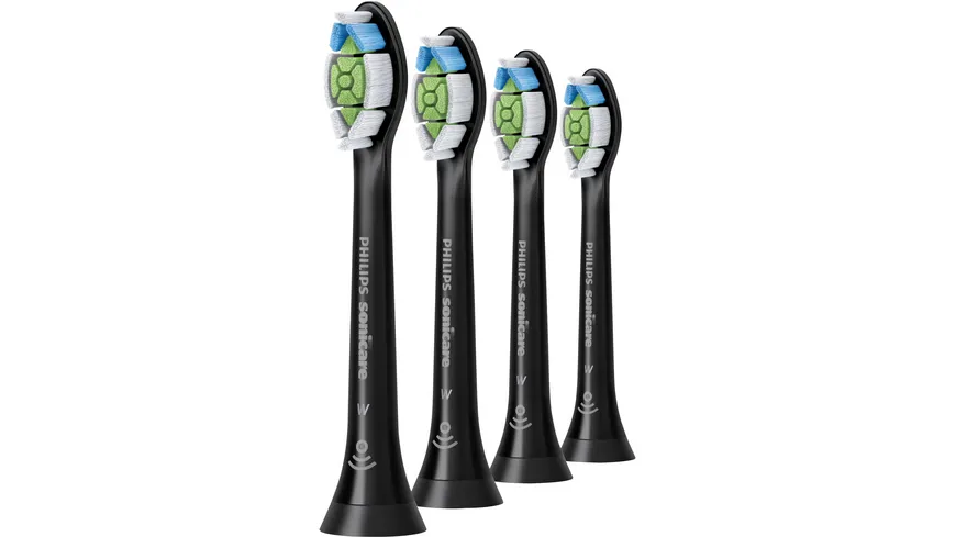 PHILIPS Sonicare W2 Optimal White Bürstenköpfe, schwarz, 4 St