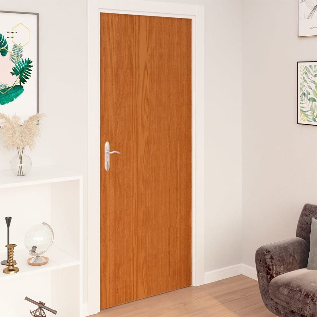 Fensterfolie Selbstklebende Türfolien 2 Stk. Helle Eiche 210 x 90 cm PVC, vidaXL