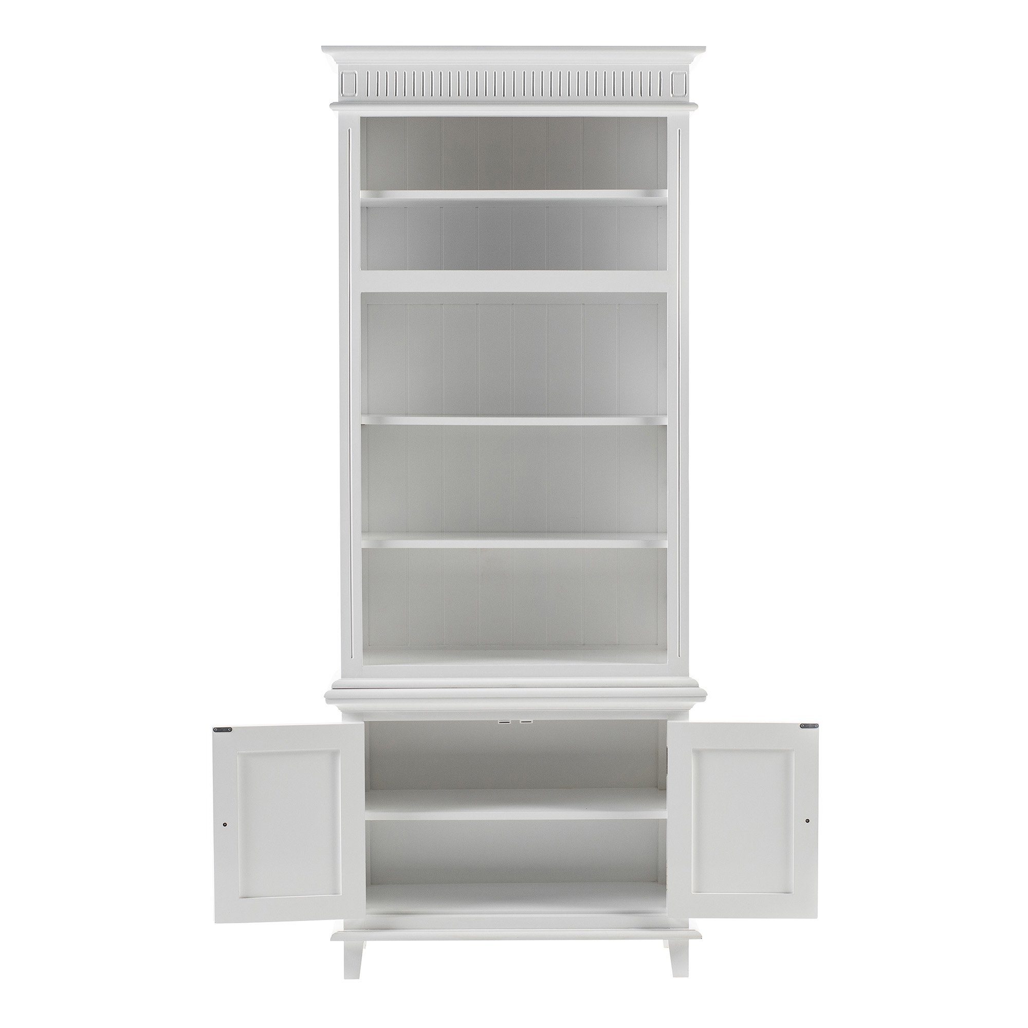 Novasolo Küchenbuffet Skansen Verstellbare Regale, Single-Bay Hutch Kabinett
