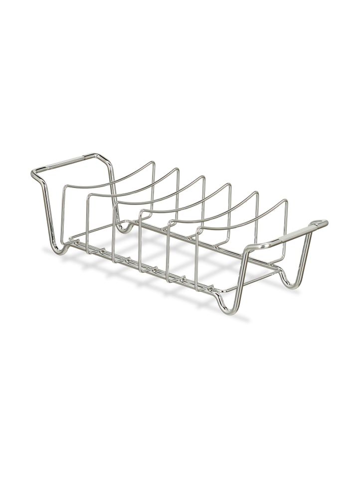 relaxdays Rippchenhalter in Silber günstig kaufen onesize