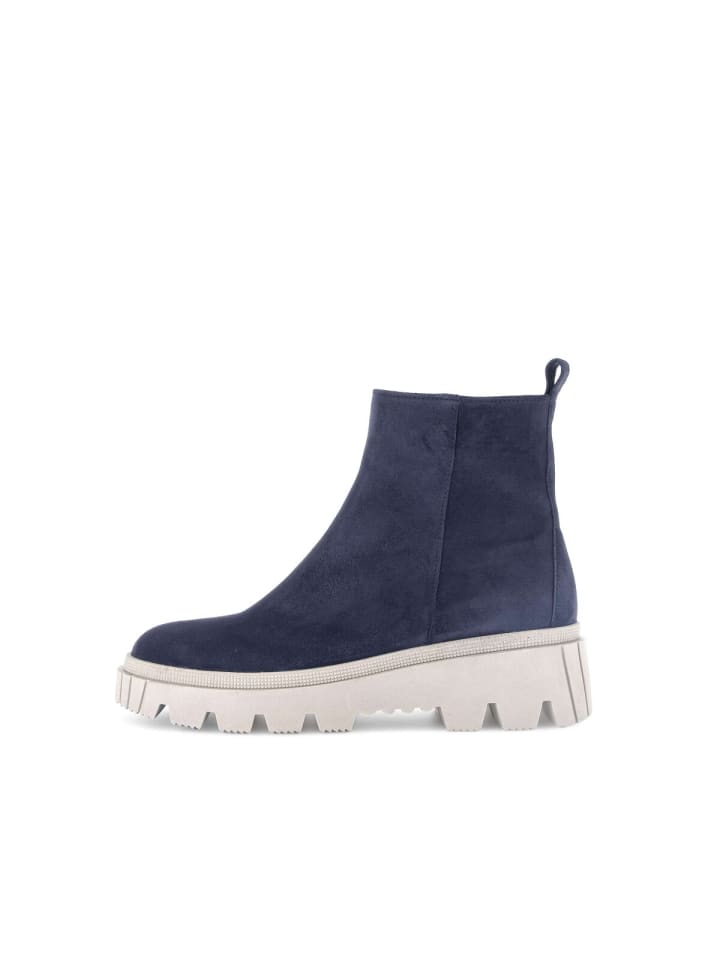 Gabor Fashion Plateau Stiefeletten in blau günstig kaufen