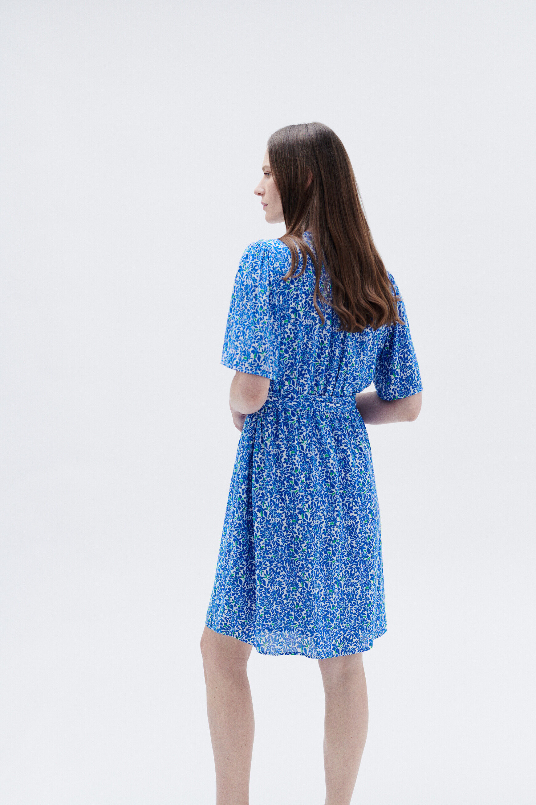 Robe rnoura2 bleu marine femme